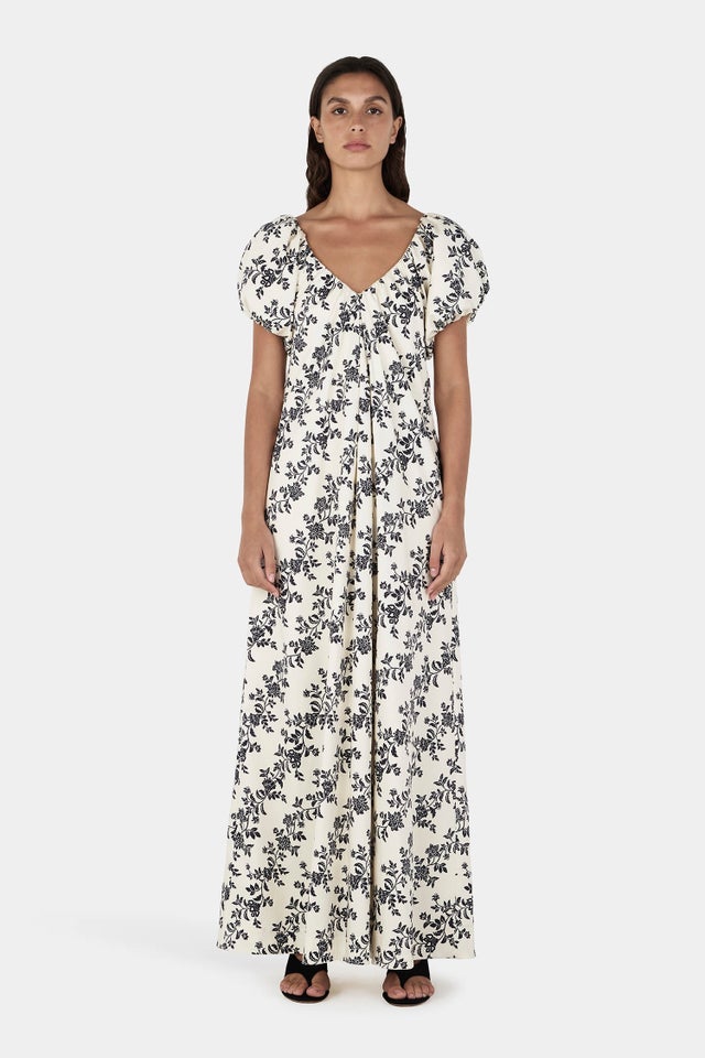 hansen & gretel akacia maxi dress in cream empress Empress Maxi Dress Jen's Pirate Booty
